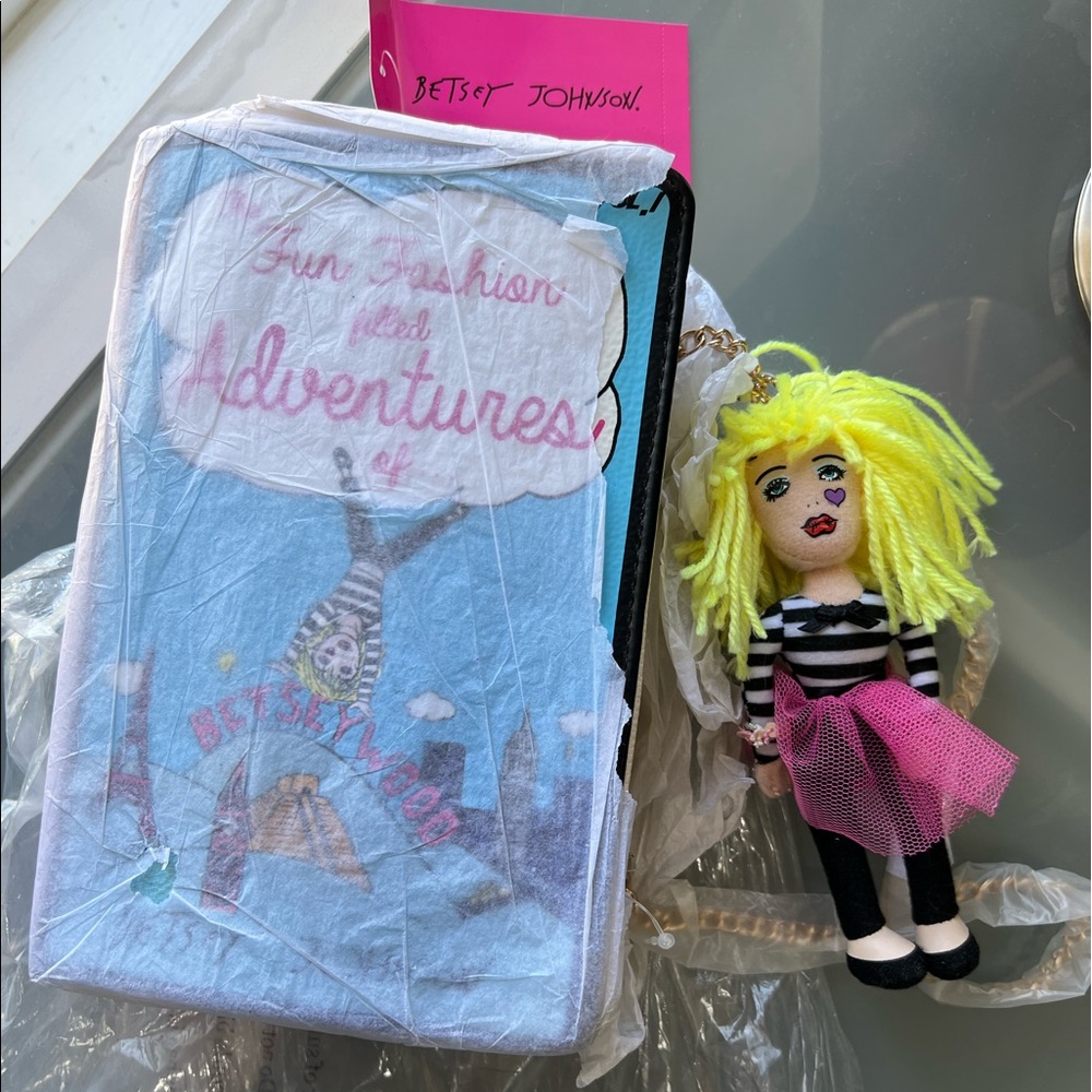 COPY - Betsey Johnson Book Purse Without Doll Fun Fashion filled Adventures